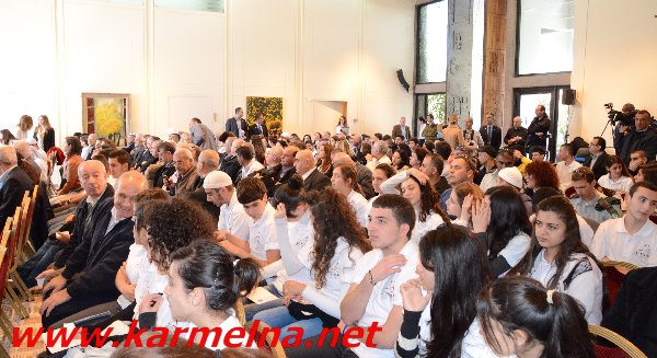 אתר כרמלנא הוזמן לבית הנשיא להשקת פרוייקט ניצני הטכניון 